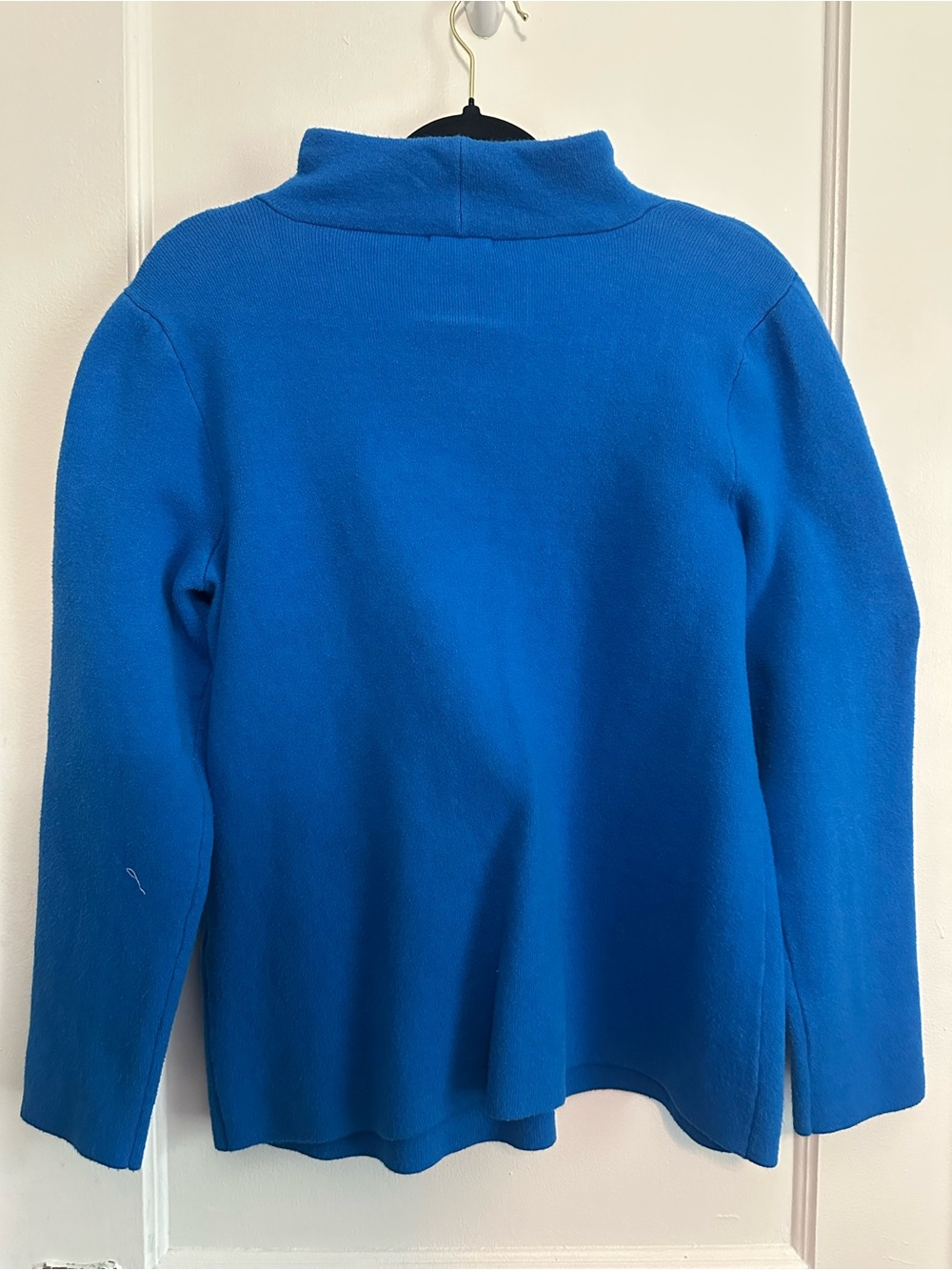 J. Jill Blue Mock Neck Sweater (M)